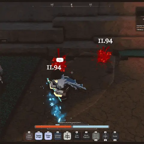 Frostbite in Clover RPG