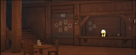 Interior of the Kamo Guild Hall in Clover RPG